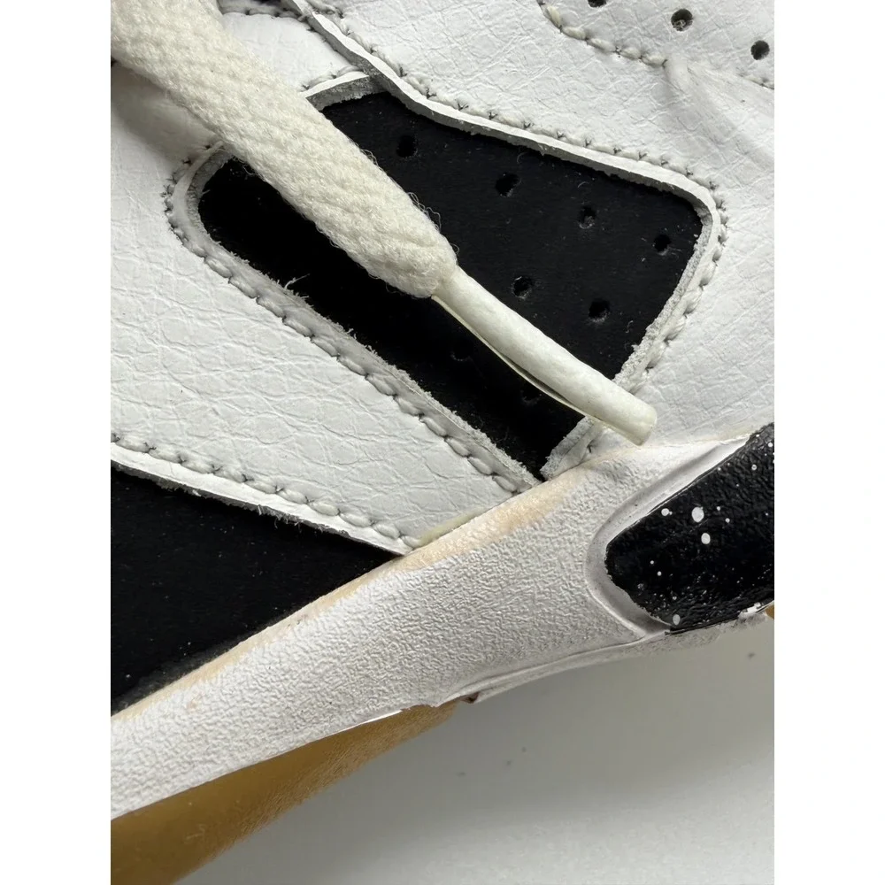 Jordan 6 Retro Oreo 384667-101 Toddler White/Black Size 6.5C